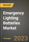 Emergency Lighting Batteries Market Outlook Report - Industry Size, Trends, Insights, Market Share, Competition, Opportunities, and Growth Forecasts by Segments, 2022 to 2030- Product Image