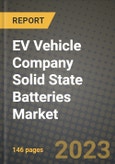 EV Vehicle Company Solid State Batteries Market Outlook Report - Industry Size, Trends, Insights, Market Share, Competition, Opportunities, and Growth Forecasts by Segments, 2022 to 2030- Product Image