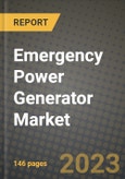 Emergency Power Generator Market Outlook Report - Industry Size, Trends, Insights, Market Share, Competition, Opportunities, and Growth Forecasts by Segments, 2022 to 2030- Product Image