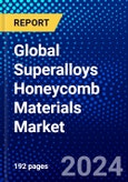 Global Superalloys Honeycomb Materials Market (2022-2027) by Material, End User, Geography, Competitive Analysis and the Impact of Covid-19 with Ansoff Analysis- Product Image