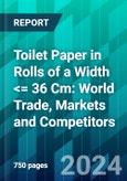 Toilet Paper in Rolls of a Width <= 36 Cm: World Trade, Markets and Competitors- Product Image