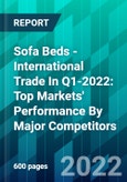 Sofa Beds - International Trade In Q1-2022: Top Markets' Performance By Major Competitors- Product Image