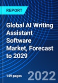 Global AI Writing Assistant Software Market, Forecast to 2029- Product Image