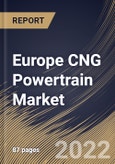Europe CNG Powertrain Market Size, Share & Industry Trends Analysis Report By Fuel Type (Bi-fuel and Mono Fuel), By Vehicle Type (Passenger Vehicle and Commercial Vehicle), By Drive Type, By Country and Growth Forecast, 2022 - 2028- Product Image