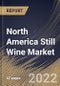 North America Still Wine Market Size, Share & Industry Trends Analysis Report By Distribution Channel (Liquor Stores, Internet Retailing, Supermarkets, Pub, Bars & Restaurants), By Type (Red Wine, White Wine), By Country and Growth Forecast, 2022 - 2028 - Product Image