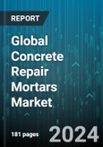 Global Concrete Repair Mortars Market by Type (Epoxy-Based Mortars, Polymer Modified Cementitious Mortars), Grade (Non Structural, Structural), Application Method, End-Use Industry - Forecast 2024-2030- Product Image
