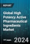 Global High Potency Active Pharmaceutical Ingredients Market by Synthesis (Biotech API, Synthetic API), Application (Glaucoma, Hormonal Imbalance, Oncology) - Forecast 2024-2030 - Product Image