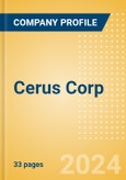 Cerus Corp (CERS) - Product Pipeline Analysis, 2023 Update- Product Image