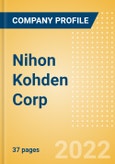 Nihon Kohden Corp (6849) - Product Pipeline Analysis, 2022 Update- Product Image