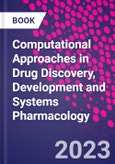 Computational Approaches in Drug Discovery, Development and Systems Pharmacology- Product Image