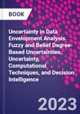 Uncertainty in Data Envelopment Analysis. Fuzzy and Belief Degree-Based Uncertainties. Uncertainty, Computational Techniques, and Decision Intelligence- Product Image
