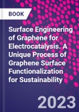 Surface Engineering of Graphene for Electrocatalysis. A Unique Process of Graphene Surface Functionalization for Sustainability- Product Image