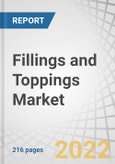 Fillings and Toppings Market by Type (Syrups, Pastes, and Variegates, Creams, Fondants), Application (Confectionery Products, Bakery Products), Flavor (Fruits, Chocolates, Vanilla), Form (Solid, Liquid) and Raw Material - Global Forecasts to 2027- Product Image