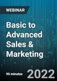Basic to Advanced Sales & Marketing - Webinar (Recorded)- Product Image