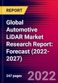 Global Automotive LiDAR Market Research Report: Forecast (2022-2027)- Product Image