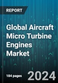 Global Aircraft Micro Turbine Engines Market by Engine Type (Turbojet Micro Turbine Engines, Turboprop Micro Turbine Engines, Turboshaft Micro Turbine Engines), Fuel Type (Jet Fuel, Multi Fuel), Platform, Horsepower, Distribution Channel - Forecast 2024-2030- Product Image