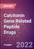 Calcitonin Gene Related Peptide (CGRP) Drugs in Development by Therapy Areas and Indications, Stages, MoA, RoA, Molecule Type and Key Players, 2022 Update- Product Image