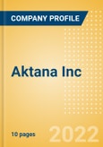 Aktana Inc - Tech Innovator Profile- Product Image