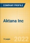 Aktana Inc - Tech Innovator Profile - Product Thumbnail Image