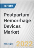 Postpartum Hemorrhage Devices Market By Product: Global Opportunity Analysis and Industry Forecast, 2020-2030- Product Image