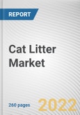 Cat Litter Market By Product, Raw Material and Distribution Channel Global Opportunity Analysis and Industry Forecast, 2021-2031- Product Image