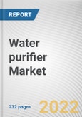Water purifier Market By Technology, By End User, By Distribution Channel, By Portability: Global Opportunity Analysis and Industry Forecast, 2020-2031- Product Image