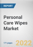 Personal Care Wipes Market By Type, By Nature, By Distribution Channel: Global Opportunity Analysis and Industry Forecast, 2020-2031- Product Image
