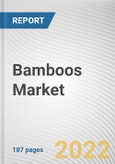 Bamboos Market By Species, By Application: Global Opportunity Analysis and Industry Forecast, 2021-2031- Product Image