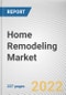 Home Remodeling Market By Project Type, By Distribution Channel, By Application: Global Opportunity Analysis and Industry Forecast, 2020-2030 - Product Image