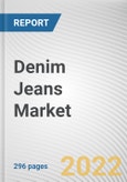 Denim Jeans Market By Fitting Type, By Price Point, By End User, By Distribution Channel: Global Opportunity Analysis and Industry Forecast, 2020-2030- Product Image