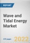 Wave and Tidal Energy Market By Type, By Technology, By Application: Global Opportunity Analysis and Industry Forecast, 2020-2030 - Product Thumbnail Image