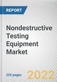 Nondestructive Testing Equipment Market By Testing Method, By Technique, By Industry Vertical: Global Opportunity Analysis and Industry Forecast, 2020-2030- Product Image