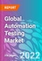 Global Automation Testing Market Outlook to 2032 - Product Thumbnail Image