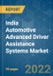 India Automotive Advanced Driver Assistance Systems Market - Growth, Trends, COVID-19 Impact, and Forecasts (2022 - 2027) - Product Image