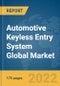 Automotive Keyless Entry System Global Market Report 2022 - Product Image