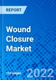 Wound Closure Market, by Product Type, by Application, by End User, and by Region - Size, Share, Outlook, and Opportunity Analysis, 2022 - 2030- Product Image