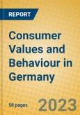 Consumer Values and Behaviour in Germany- Product Image