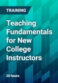 Teaching Fundamentals for New College Instructors- Product Image