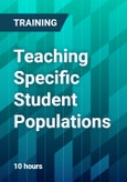 Teaching Specific Student Populations- Product Image