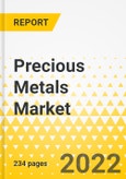Precious Metals Market for Automotive Applications - A Global and Regional Analysis: Focus on Metal Type, Component, End User, and Region - Analysis and Forecast, 2022-2031- Product Image