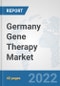 Germany Gene Therapy Market: Prospects, Trends Analysis, Market Size and Forecasts up to 2028 - Product Thumbnail Image