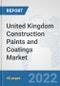 United Kingdom Construction Paints and Coatings Market: Prospects, Trends Analysis, Market Size and Forecasts up to 2028 - Product Thumbnail Image