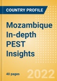 Mozambique In-depth PEST Insights- Product Image