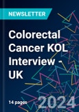 Colorectal Cancer KOL Interview - UK- Product Image