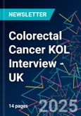 Colorectal Cancer KOL Interview - UK- Product Image