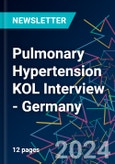 Pulmonary Hypertension KOL Interview - Germany- Product Image