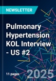 Pulmonary Hypertension KOL Interview - US #2- Product Image