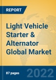 Light Vehicle Starter & Alternator Global Market Insights 2022, Analysis and Forecast to 2027, by Manufacturers, Regions, Technology, Application, Product Type- Product Image