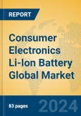 Consumer Electronics Li-ion Battery Global Market Insights 2024, Analysis and Forecast to 2029, by Manufacturers, Regions, Technology, Application- Product Image