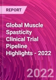 Global Muscle Spasticity Clinical Trial Pipeline Highlights - 2022- Product Image
